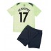 Billige Manchester City Kevin De Bruyne #17 Tredjetrøye Barn 2022-23 Kortermet (+ korte bukser)